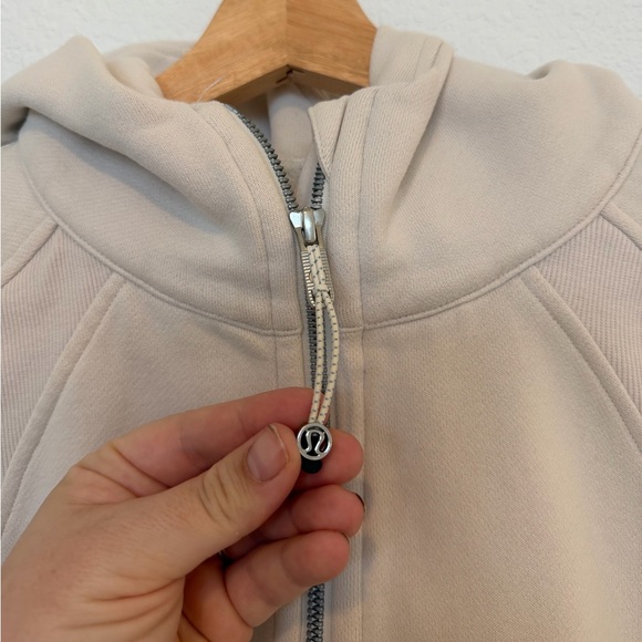 Lululemon Scuba Oversized 1/2 Zip Hooded Sweatshirt M/L - Picture 3 of 4